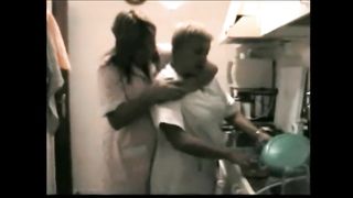 Housemaid Catfights and Humiliates Señora Margarita in the Kitchen