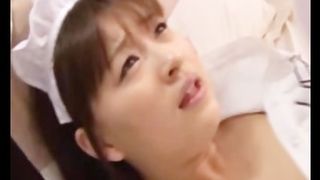 Shy asian maid gets her pussy dripping wet