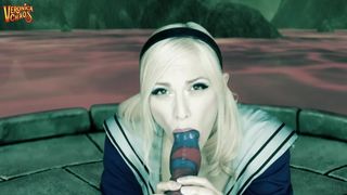 Sucker Punch Babydoll Bad Dragon POV Fuck Machine Blowjob