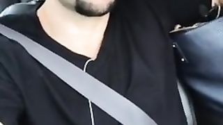 Handjob Driving in the Car