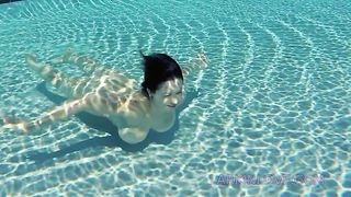Larkin Love Public Masturbation Finger Fucking Underwater Full Nudity