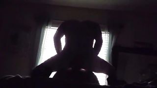 From behind cum on her ass afternoon sex