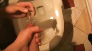 Nurse swallowing patient sperm test