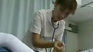 Asian Nurse HandJob