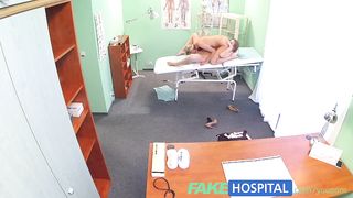 FakeHospital Naughty nurse gets her pussy licked by blonde bombshell