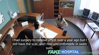 FakeHospital Nurse seduces patient and enjoys licking her pussy