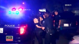 Aya Ibish Arrested Handcuffed