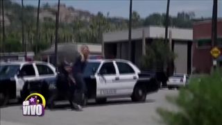 Estela Mora Arrested Handcuffed