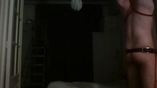 Selfbondage Slave Tied to Guybrator Struggles to Cum