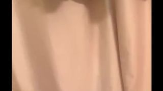 Handcuffed Hotwife Sucks Cock on Toilet