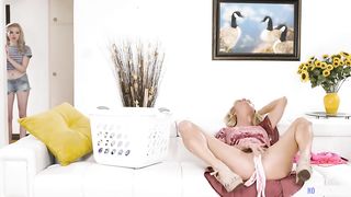My stepmom does not let me masturbate so i fuck her!