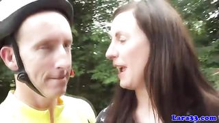 Euro english milf in stockings anal fuck