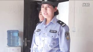 Chinese Girls Handcuffed and Arrested 2