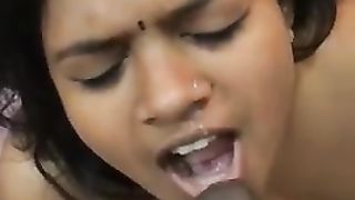 Cumming on kaamvali Bai (our maid)