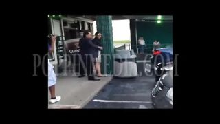 Caramel Kitten Arrested Handcuffed