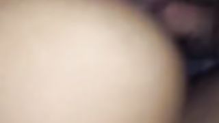 Fucking this Big round Ass Busted a Nut all over her