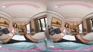 VR BANGERS Spanish Lesson Full of Practice with Sexy Latin Chick VR Porn
