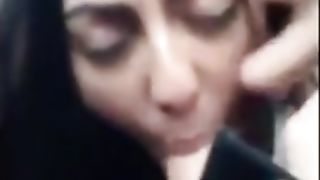 Hot desi girl blowjob in car