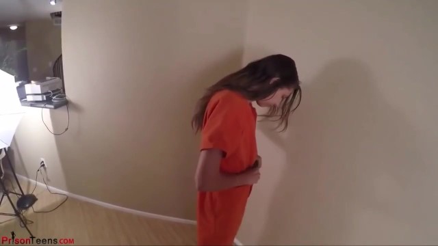 640px x 360px - Girl Handcuffed in Prison Uniform