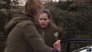 English Woman Handcuffed