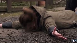 English Woman Handcuffed