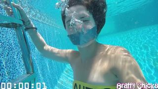 Handcuffed Underwater