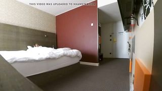 Caught wanking by hotel maid