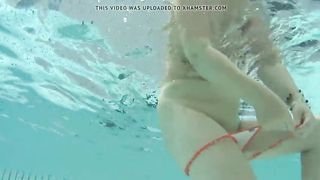 Horny MILF Mari's GoPro underwater long sample