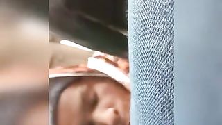 Indian maid takes cum in mouth