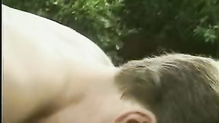 Huge cum shot to mouth