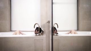Beautiful young woman seduces housekeeper