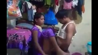 Satin Silk Tamil Maid