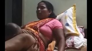 Indian Desi Maid Sucked by Owner