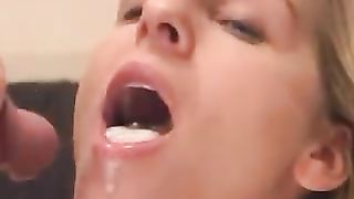 Cum in mouth - GOOD