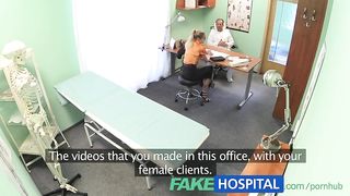 FakeHospital Doctor fucks his hot blonde bosses wife