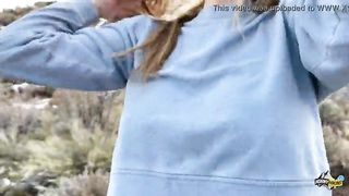 Two Hot Couples Fuck on Hike  - Horny Hiking ft. Sparksgowild -  Public Group Sex Adventure POV