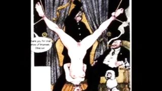 Brunette Breasts Tied with Rope Tight BDSM Bondage Slave Femdom Domination