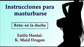 JOI Hentai De Tohru, Maid Dragon. ¡voz En Español!