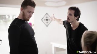 Candice Dare Terrified Maid DP By Two Burglars