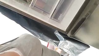 maid gets her fat ass grabbed at work