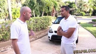 Maid and associate's daughter strap on The