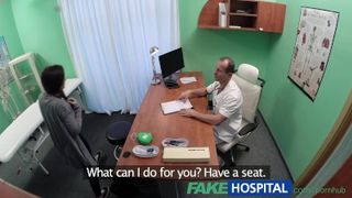 FakeHospital Black haired student wants cock