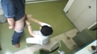 The Japanese nurse gives handjob service to patient Part 1