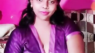 SATIN SILK NIGHTY AUNTY