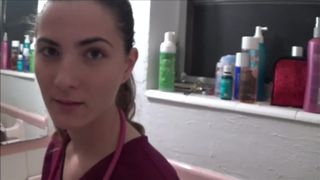 Nurse Mom Gives Her Step-Son an Exam - Molly Jane - Family Therapy