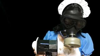 Asmr 3d Sound Gasmask Battle Maid