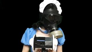 Asmr 3d Sound Gasmask Battle Maid