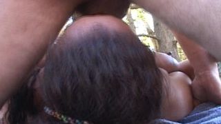 Chunky girl pool party