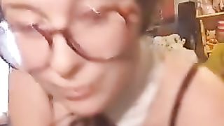 POV: your Maid has taken Female Viagra and Teases you when you get Home