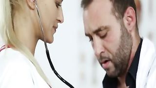 Nikky Thorne and Cherry Kiss, Assfucked Nurses